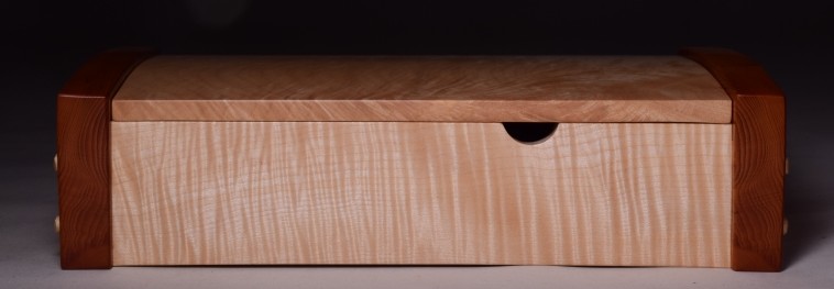 Beautiful rippled sycamore and yew